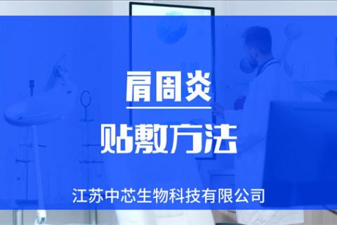 肩周炎/软组织拉伤/静脉血栓贴敷方法