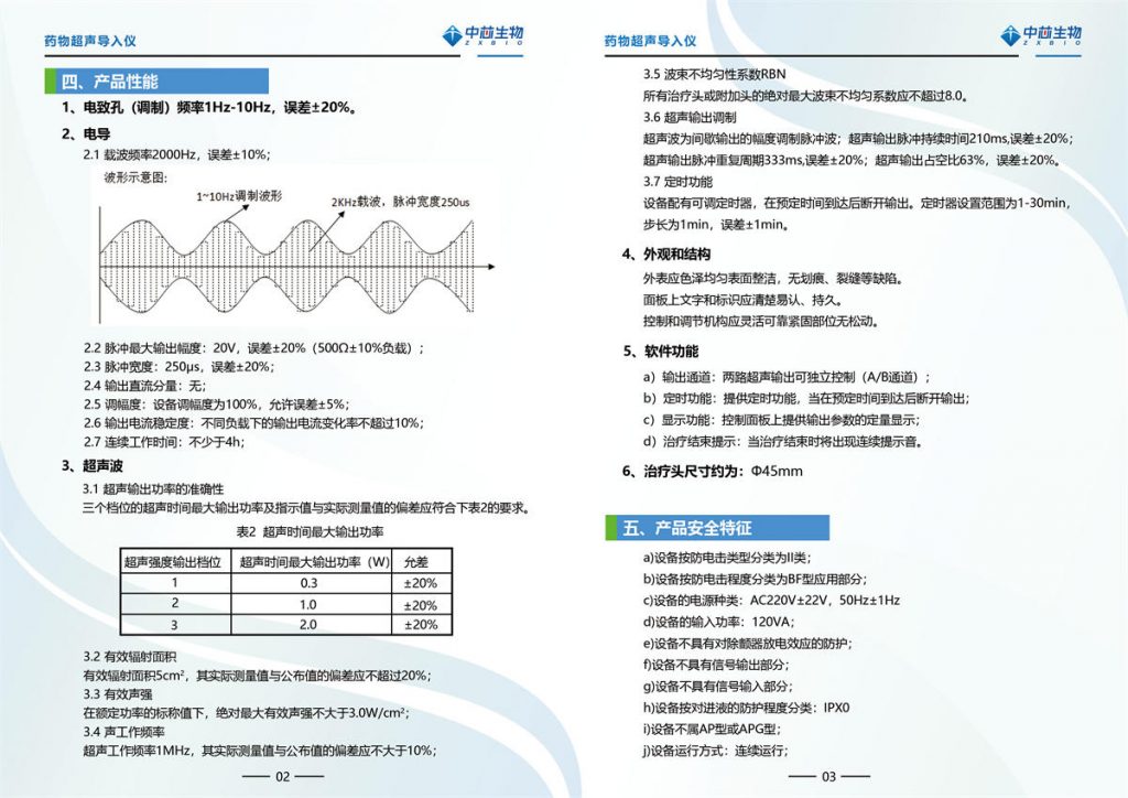 药物超声导入仪（ZXSW-CS-I）